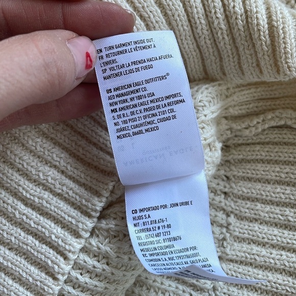 American Eagle Slouchy Knit Cardigan Sweater - Picture 7 of 8